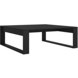 Furnova Klubska mizica črna 100x100x35 cm iverna plošča, (21913027) | Shoptok.si