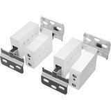 vidaXL Visoka konzola za omaro 2 pcs Bela 70 x 48 x 19 mm, (5000151955) | Shoptok.si