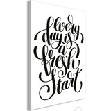 Slika - Every Day Is a Fresh Start (1 Part) Vertical 60x90 | shoptok.hr