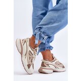 Boto Women's Lace-Up Sports Shoes Beige Emare | shoptok.hr