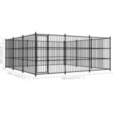 Vanjski kavez za pse 450 x 450 x 185 cm | shoptok.hr