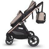 Coccolle Otroški voziček 4v1 od 0-12 let z dodatki Beige | Shoptok.si