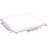  Podna prostirka za laminat ili tepih 120x115 cm PVC | shoptok.hr