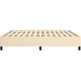  Okvir za krevet bez madraca krem 160x200 cm od tkanine | Eponuda.ba
