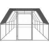 vidaXL Vanjski kavez za kokoši 3 x 10 x 2 m od pocinčanog čelika | shoptok.hr