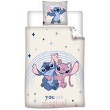 Disney Dječja posteljina Stitch - Angel & Stitch, 140 x 200 cm | shoptok.hr