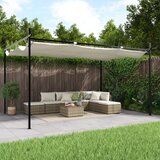  Pergola s pomičnim krovom krem 395 x 292 x 230 cm Cijene