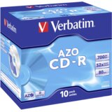 Verbatim CDR80 700MB 52X1/1 AZO JC (578542) Cene