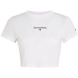 Tommy Jeans Majica mornarska / rdeča / bela | Shoptok.si