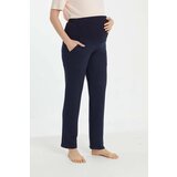 Dewberry 61519 Maternity Sweatpants-NAVY BLUE | ePonuda.com