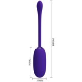 Pretty Love 2024 Vibracijski JajČek Pretty Love Julius Purple Ll | Shoptok.si