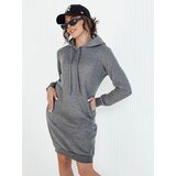 DStreet Sukienka bluzowa GARNET ciemnoszara Cene