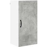 vidaXL Stenska kuhinjska omarica z vrati Betonsko siva 40 x 31 x 80 cm | Shoptok.si