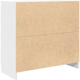  Komoda bela 80x35x76 cm inženirski les | Shoptok.si