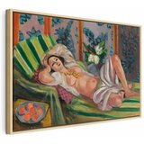  Slika - Henri Matisse – Reclining Odalisque with Magnolias 90x60 U prirodnom drvenom okviru | shoptok.hr