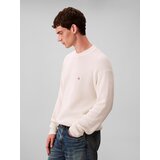 Calvin Klein Jeans Pulover kremna / rdeča | Shoptok.si