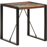 vidaXL Blagovaonski stol 70 x 70 x 75 cm od masivnog obnovljenog drva | shoptok.hr