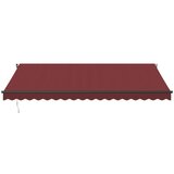 Tenda na ručno uvlačenje bordo 450 x 350 cm | shoptok.hr