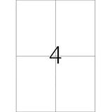 Poškodovana embalaža: etikete 483, 105 x 148 mm