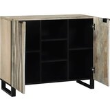  Komoda Bijelo 90 x 33 x 75 cm masivno drvo manga | shoptok.hr