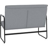  Klupa svjetlosiva 100 x 64 x 80 cm od tkanine | shoptok.hr