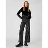 Koton Long Sleeve T-Shirt Velvet Crop with Shimmering Tassel Detail. | Shoptok.si