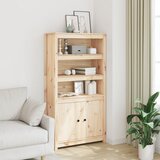 Visoka komoda 80 x 35 x 154 cm od masivne borovine | Shoptok.si
