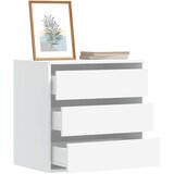  Kutna komoda s ladicama bijela 60x41x58cm od konstruiranog drva | shoptok.hr