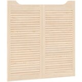  Vrata na hod 2 pcs Naravna Trdna borovina, (5000233968) | Shoptok.si