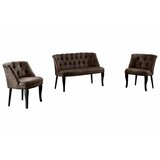 Atelier Del Sofa sofa i fotelja roma black wooden brown Cene