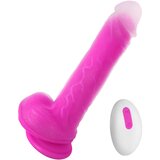 Tracy's Dog Jelivoy-Mid - realistični vibrator - 20 cm (roza) | Shoptok.si
