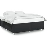 vidaXL Posteljni okvir črn 180x200 cm umetno usnje | Shoptok.si