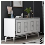 Hanah home komoda karya white silver | ePonuda.com