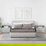 vidaXL Noćni ormarići s ladicom 2 kom beton sivi 51x31x47 cm | shoptok.hr