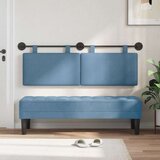  Držeće uzglavlje Zidne Plava 150 x 55 x 5 cm Kordura tekstil - Plava 140 cm bez LED | shoptok.hr
