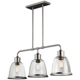 XXXL Feiss FE-HOBSON-3P-SN - Luster na šipci HOBSON 3xE27/60W/230V Cene
