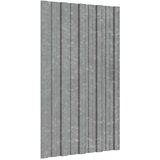 Krovni panel 12 pcs Srebrno 80 x 45 cm Pocinčani čelik - Srebrno 80 x 45 cm 12 | shoptok.hr