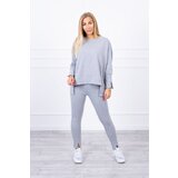Kesi Complete with an oversized blouse in gray color | shoptok.hr