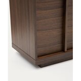 Kave Home Smeđa vitrina u dekoru oraha 100x170x40 cm Onix – | shoptok.hr
