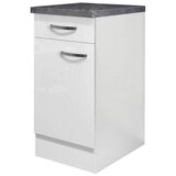 XXXL Kuhinjska Spodnja Omarica Alba, Bela, Š. 40 Cm Cene