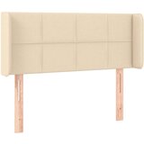  Uzglavlje krem 93x16x78/88 cm od tkanine | shoptok.hr