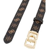 Guess Pasovi EMELIE LOG NT ADJ BW9359 P6230 Kostanjeva Cene
