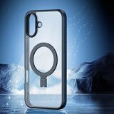 Dux ducis Aimo Mag ovitek z MagSafe in stojalom za iPhone 16 - črna | Shoptok.si