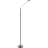 Globo 58504SN - LED podna lampa SILVIO sa dodirnim prigušivačem LED/6,5W/230V mat hrom | Eponuda.com