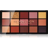Makeup Revolution Reloaded paleta sjenila za oči nijansa Velvet Rose 15 x 1.1 g Cijene