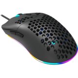 Canyon CANYON,Gaming Mouse with 7 programmable buttons, Pixart 3519 optical sensor, 4 levels of DPI and up to 4200, 5 million times key life, 1.65m Ultraweave cable, UPE feet and colorful RGB lights, Black, size:128.5x67x37.5mm, 105g | shoptok.hr