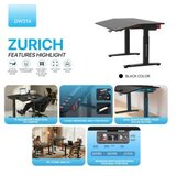 Fantech Sto Gaming DW314 ZURICH podesivi Ergonomski Magnetic Desk crni | Eponuda.com