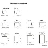 Rapesco SPONKE ZA SPENJAČ 24/6mm 5000/1, (20378955) | Shoptok.si