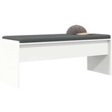  Haldna klop z blazino Bela 103 x 38 x 40 cm, (5000155648) | Shoptok.si