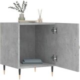 vidaXL Noćni ormarići 2 kom boja betona 40x40x50 cm konstruirano drvo | shoptok.hr